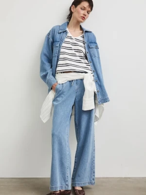 Medicine jeansy wide leg damskie