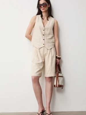 Medicine kamizelka damska lniana