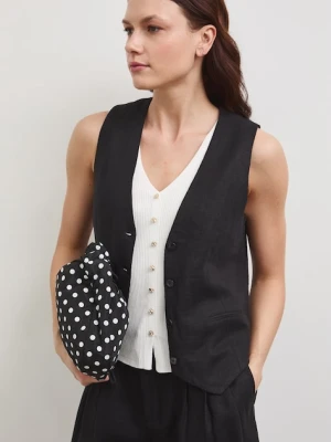 Medicine kamizelka damska lniana