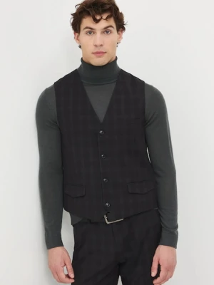 Medicine kamizelka męska kolor czarny