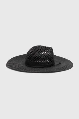 Medicine kapelusz damski kolor czarny