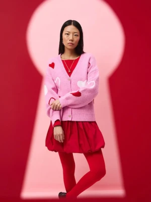 Medicine kardigan z domieszką wełny