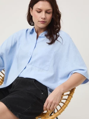 Medicine koszula damska z lnem