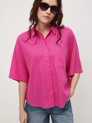 Medicine koszula damska z lnem