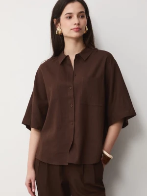 Medicine koszula damska z lnem