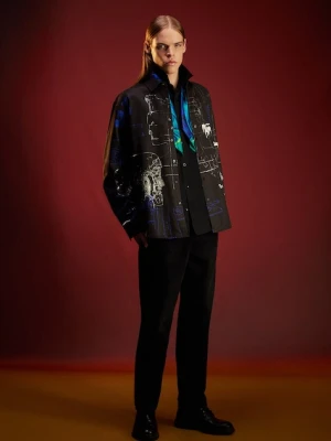 Medicine koszula męska kolor czarny