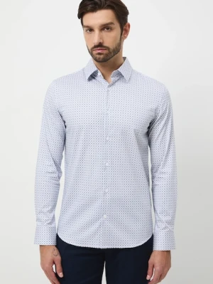 Medicine koszula męska kolor multicolor slim z kołnierzykiem klasycznym