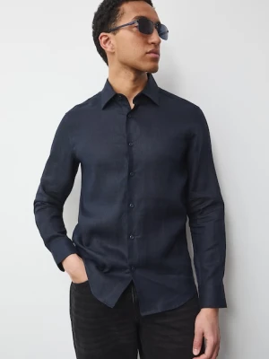 Medicine koszula męska lniana