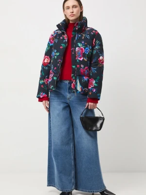 Medicine kurtka damska kolor multicolor zimowa oversize
