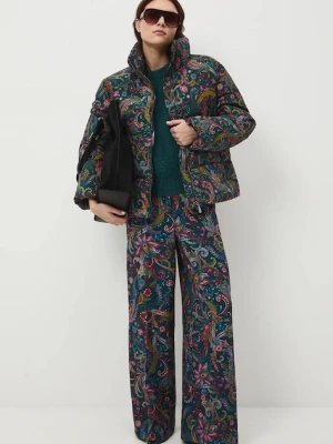 Medicine kurtka damska kolor multicolor zimowa oversize