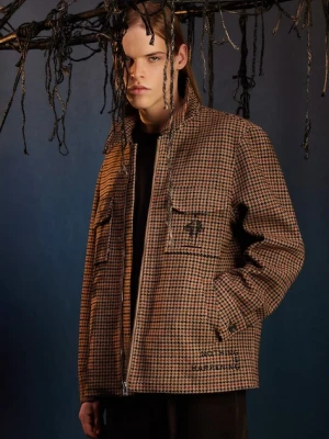 Medicine kurtka kolor brązowy przejściowa