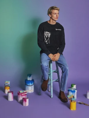 Medicine longsleeve bawełniany