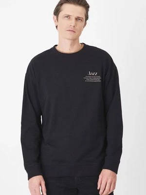 Medicine longsleeve bawełniany męski kolor czarny