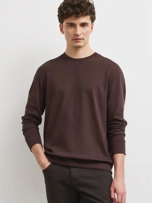 Medicine longsleeve męski brązowy