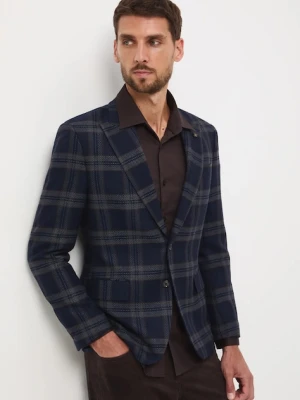 Medicine marynarka męska kolor granatowy