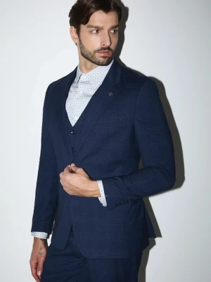 Medicine marynarka męska kolor granatowy