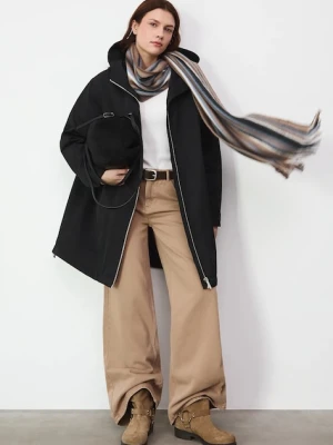 Medicine parka damska kolor czarny