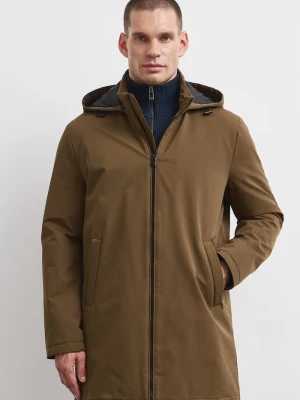 Medicine parka męska brązowy