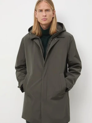 Medicine parka męska kolor zielony przejściowa