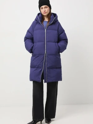 Medicine płaszcz puchowy kolor fioletowy