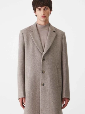 Medicine płaszcz z domieszką wełny