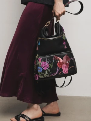 Medicine plecak damski z imitacji skóry