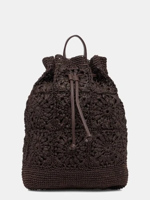 Medicine plecak worek damski pleciony