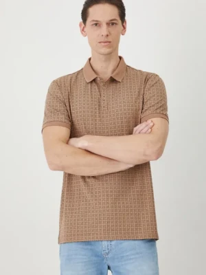 Medicine polo męski kolor beżowy