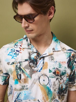 Medicine polo męskie bawełniane z elastanem