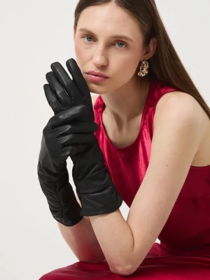 Medicine rękawiczki damskie kolor czarny