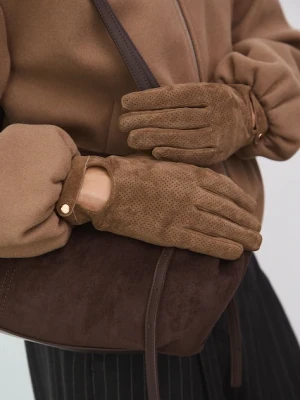 Medicine rękawiczki zamszowe