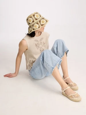 Medicine sandały espadrylowe damskie