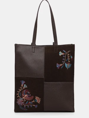 Medicine shopperka damska z imitacji skóry