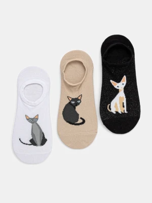 Medicine skarpetki 3-pack damskie kolor multicolor
