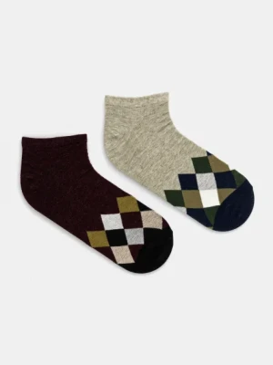Medicine skarpetki bawełniane 2-pack męskie kolor multicolor