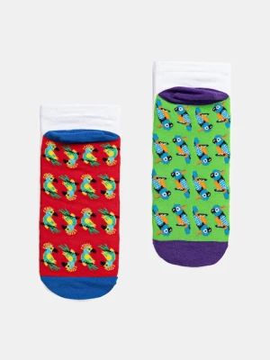 Medicine skarpetki bawełniane 2-pack męskie kolor multicolor