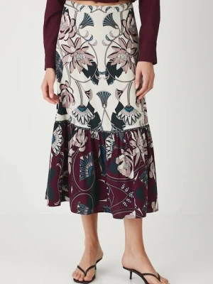 Medicine spódnica kolor multicolor maxi rozkloszowana