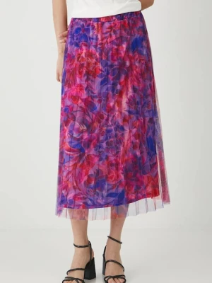 Medicine spódnica kolor multicolor midi rozkloszowana