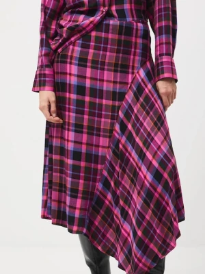 Medicine spódnica kolor multicolor midi rozkloszowana