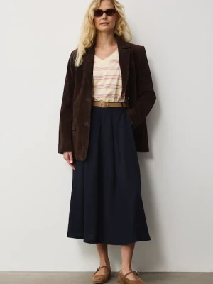 Medicine spódnica plisowana z lyocellu