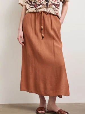 Medicine spódnica trapezowa z wiskozą