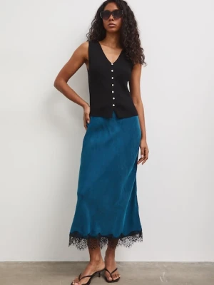 Medicine spódnica z cupro