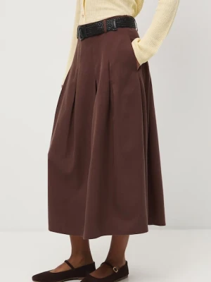 Medicine spódnica z rozcięciami