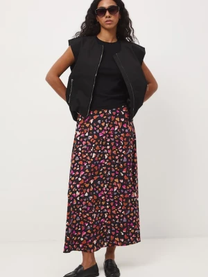 Medicine spódnica z rozcięciem z wiskozy