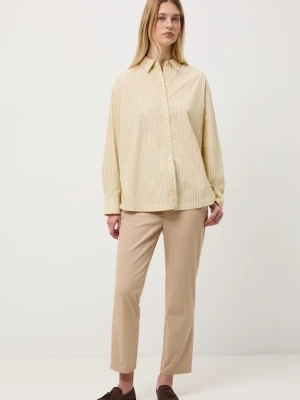 Medicine spodnie chinos damskie bawełniane z elastanem