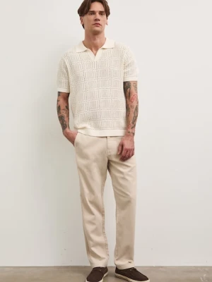 Medicine spodnie chinos męskie z lyocellem