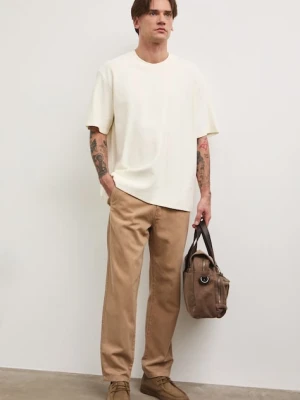 Medicine spodnie chinos męskie z lyocellem