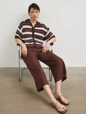 Medicine spodnie culottes damskie z lyocellu