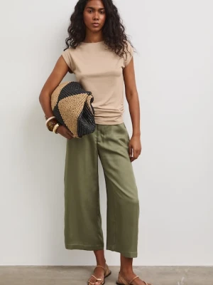 Medicine spodnie culottes damskie z lyocellu