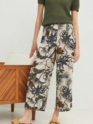 Medicine spodnie damskie fason culottes high waist